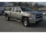 2007 Graystone Metallic Chevrolet Silverado 2500HD LT Extended Cab 4x4 #77635371