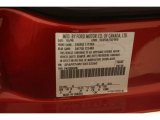 1999 Crown Victoria Color Code for Toreador Red Metallic - Color Code: FL