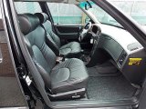 1996 Saab 9000 Aero Black Interior