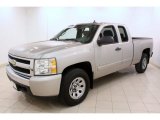 2008 Chevrolet Silverado 1500 Work Truck Extended Cab 4x4 Front 3/4 View