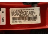 2010 Corolla Color Code for Barcelona Red Metallic - Color Code: 3R3