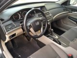 2012 Honda Accord LX Premium Sedan Ivory Interior