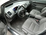 2011 Honda Civic EX-L Sedan Gray Interior