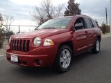 2007 Inferno Red Crystal Pearlcoat Jeep Compass Sport 4x4 #77635427
