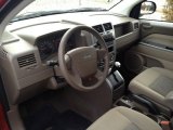2007 Jeep Compass Sport 4x4 Pastel Pebble Beige Interior