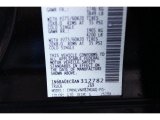 2010 Titan Color Code for Navy Blue Metallic - Color Code: G10