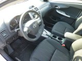 2012 Toyota Corolla S Dark Charcoal Interior