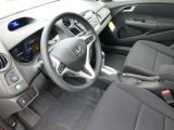 2013 Honda Insight LX Hybrid Black Interior