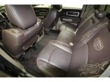 2012 Dodge Ram 3500 HD Laramie Longhorn Crew Cab 4x4 Dually Rear Seat