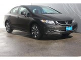 2013 Kona Coffee Metallic Honda Civic EX Sedan #77675108