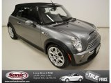 2007 Dark Silver Metallic Mini Cooper S Convertible #77675213