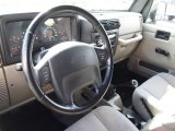 2004 Jeep Wrangler Rubicon 4x4 Khaki Interior