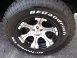 2004 Jeep Wrangler Rubicon 4x4 Custom Wheels