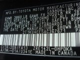 2010 Matrix Color Code for Black Sand Pearl - Color Code: 209
