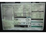 2013 BMW X1 sDrive 28i Window Sticker
