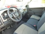 2012 Dodge Ram 1500 Express Regular Cab 4x4 Dark Slate Gray/Medium Graystone Interior