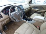 2007 Honda Pilot LX 4WD Saddle Interior
