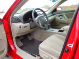 2007 Toyota Camry LE Bisque Interior