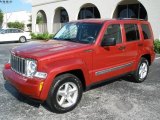 2008 Inferno Red Crystal Pearl Jeep Liberty Limited #7748785