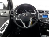 2013 Hyundai Accent GS 5 Door Steering Wheel