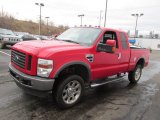 2008 Ford F350 Super Duty Bright Red