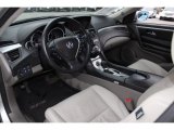 2011 Acura ZDX Advance SH-AWD Taupe Interior
