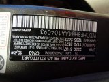 2010 E Color Code for Indium Grey Metallic - Color Code: 963