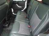 2013 Jeep Wrangler Unlimited Oscar Mike Freedom Edition 4x4 Rear Seat
