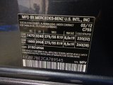 2012 GL Color Code for Steel Grey Metallic - Color Code: 755