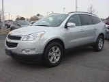 Silver Ice Metallic Chevrolet Traverse in 2012