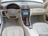 2009 Mercedes-Benz CLK 350 Cabriolet Stone Interior