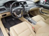 2010 Honda Accord EX-L V6 Coupe Ivory Interior