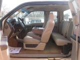 2008 Ford F350 Super Duty XLT SuperCab 4x4 Camel Interior