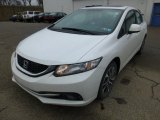 White Orchid Pearl Honda Civic in 2013