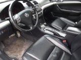 2006 Acura TSX Sedan Ebony Black Interior