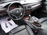 2007 BMW 3 Series 328i Coupe Black Interior