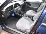 2005 Hyundai Elantra GLS Sedan Gray Interior