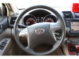 2009 Toyota Highlander Limited Steering Wheel