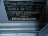 2008 Sonata Color Code for Steel Gray - Color Code: E1