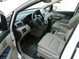 2013 Honda Odyssey EX-L Beige Interior
