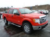 2013 Race Red Ford F150 XLT SuperCrew 4x4 #77727028