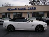 2013 Performance White Ford Mustang GT Premium Convertible #77727155