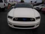 Performance White Ford Mustang in 2013