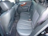 2011 Infiniti FX 50 AWD Rear Seat