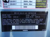 2008 Volvo C70 T5 Info Tag