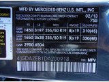 2013 ML Color Code for Steel Grey Metallic - Color Code: 755