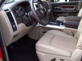 2011 Dodge Ram 1500 Laramie Quad Cab 4x4 Light Pebble Beige/Bark Brown Interior