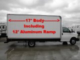 2006 White GMC Savana Cutaway 3500 Commercial Moving Truck #77727317