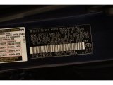 2006 Corolla Color Code for Indigo Ink Pearl - Color Code: 8P4