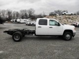 2013 Summit White GMC Sierra 3500HD Crew Cab Chassis Dually #77727314